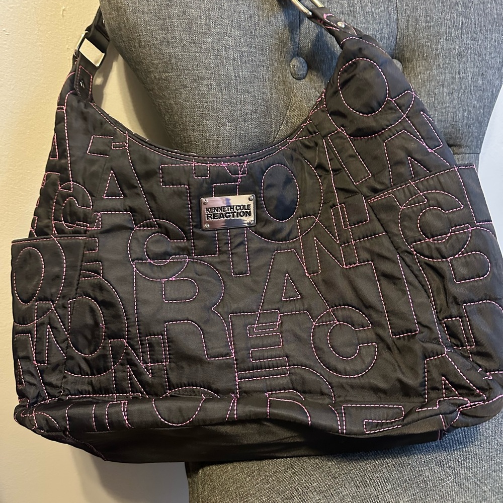 Kenneth Cole Reaction Black Shoulder Bag